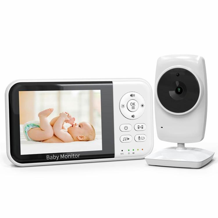 inch LCD Wireless Video Baby Monitor Way Audio Talk Night