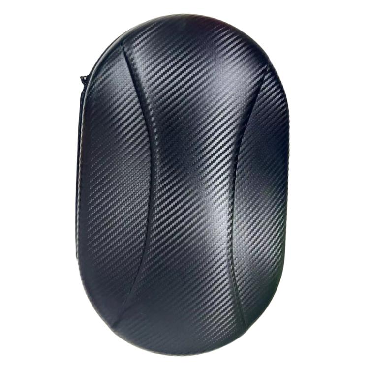 

For Meta Quest 3 VR Glasses Storage Case EVA Anti-Pressure Hard Shell Storage Bag(Carbon Fiber Black)