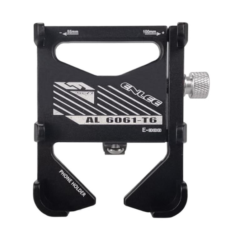 

ENLEE E-300 Bicycle Cell Phone Holder Cycling Shockproof Navigation Mount(Black)