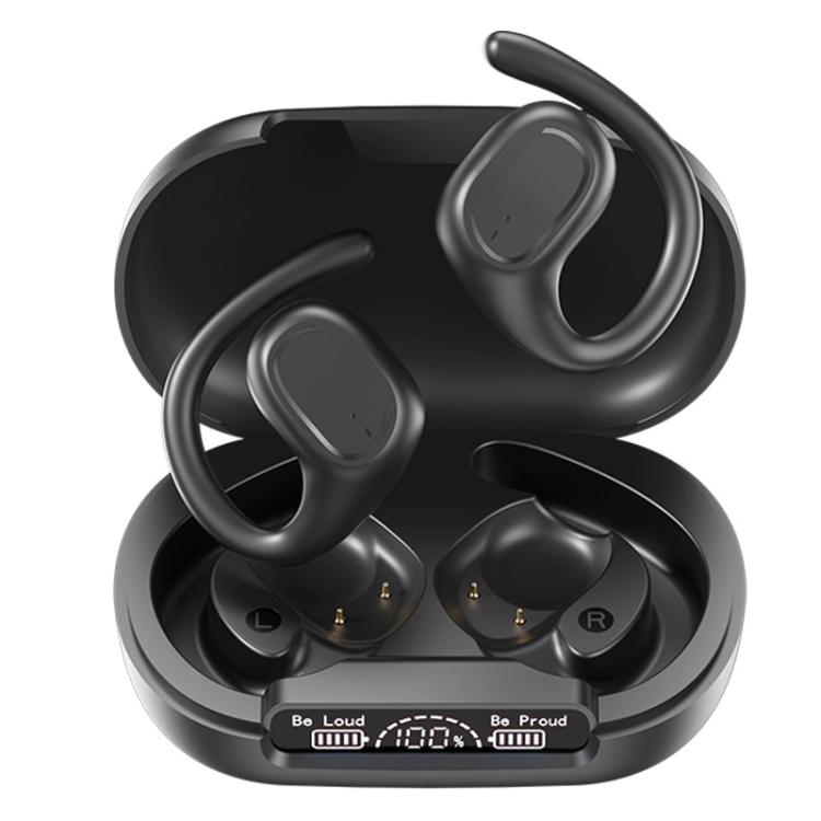 

M200 Open-Ear Wireless Bluetooth Headphones Ear-Hook Earphone Waterproof Earpieces(Black)