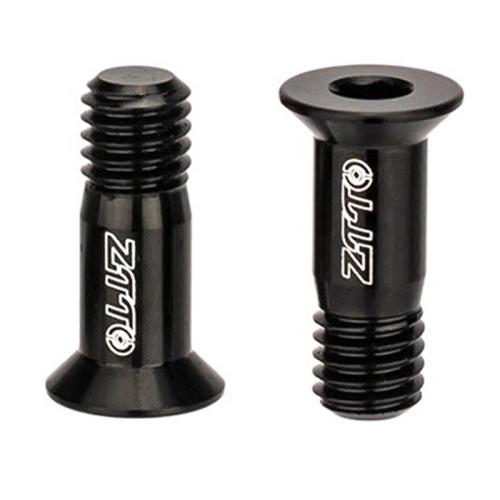 

2pcs ZTTO Bicycle Rear Derailleur Sprocket Screws M5 Modified Road Mountain Derailleur Guide Wheel(Black)