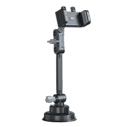 

Car Powerful Suction Cup Cell Phone Holder Front Glass Navigation Mount(Crab Lock Clip Gray)