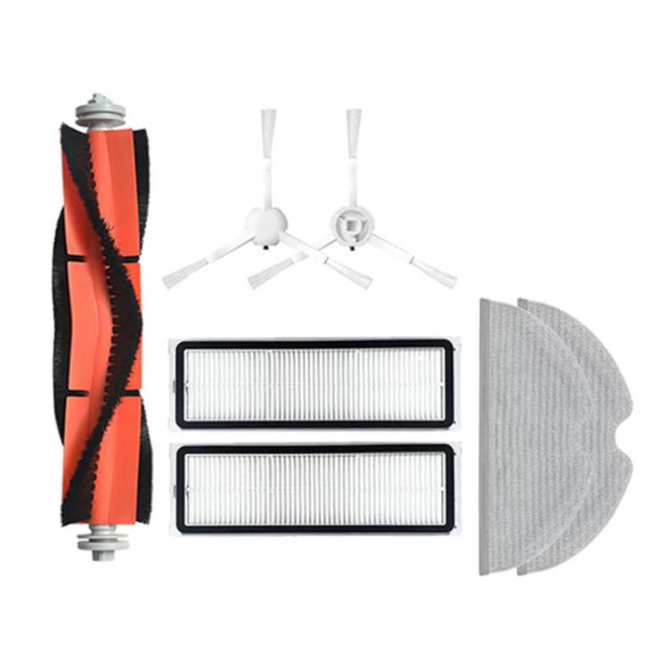 

7pcs /Set For Xiaomi 1C / 2C / L10pro / D9 Sweeping Robot Accessories Main Side Brush Hepa Filter Mop Rag