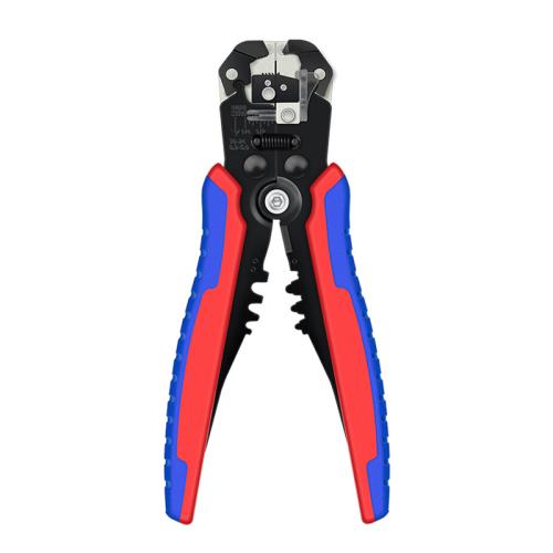 

D2 Automatic Multifunctional Crimping And Stripping Pliers Portable Electrician Wire Tools(Red Blue Handle)