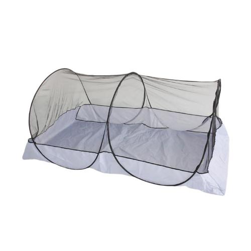 

Camping Outdoor Gathering Mosquito Net Free Installation Portable Travel Encrypted Mesh Anti-mosquito Tent, Color: Black Mesh