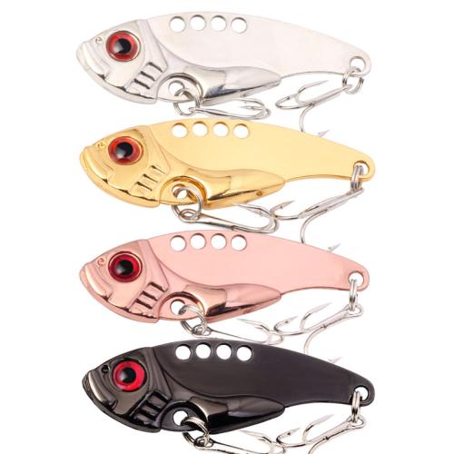 

3.5CM-3.2G 4colors / Box HENGJIA Rustproof Strong Pulling Power Long Casting Metal False Bait Freshwater And Saltwater Universal Lure