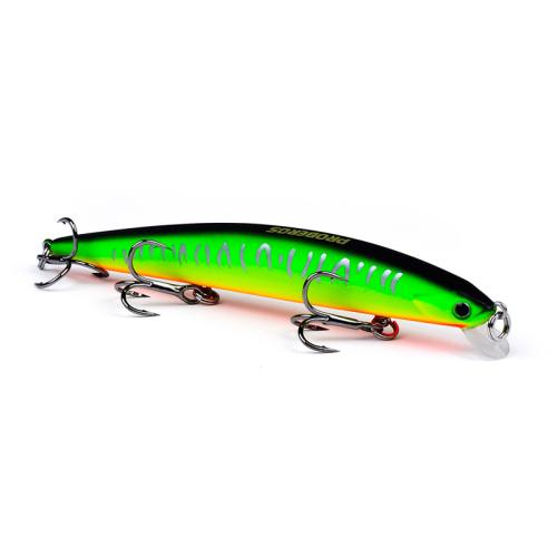 

PROBEROS DW622 12.5cm-16g Submerged Minnow Lure All-Purpose Sea Fishing Plastic Bionic Hard Bait(A)