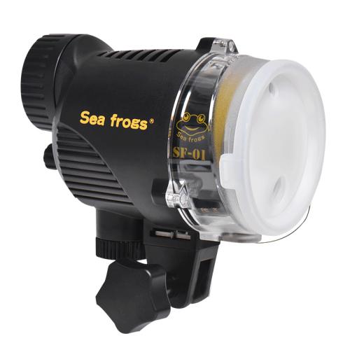 Sea Frogs SF-01 100M/328FT Underwater Strobe For Diving Photography(Black)