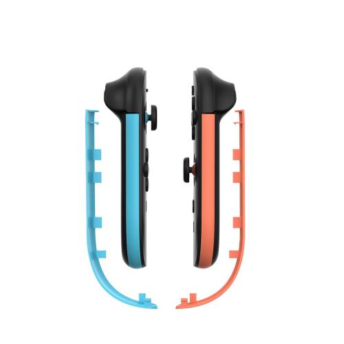 

For Nintendo Switch 2 JoyCon Left and Right Handle Decorative Strips(Left Blue Right Red)