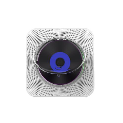 Kecag KC-807 Wall-mounted Home Retro Bluetooth CD Player, Spec: EU Plug(White)