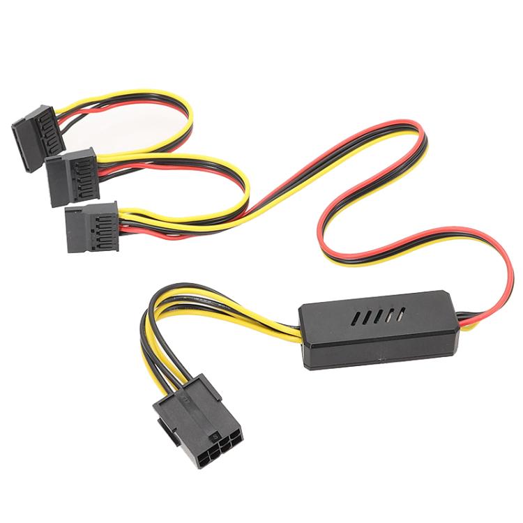 12V To SATA To Graphics Card To Hard Disk Drive Cable Hard
