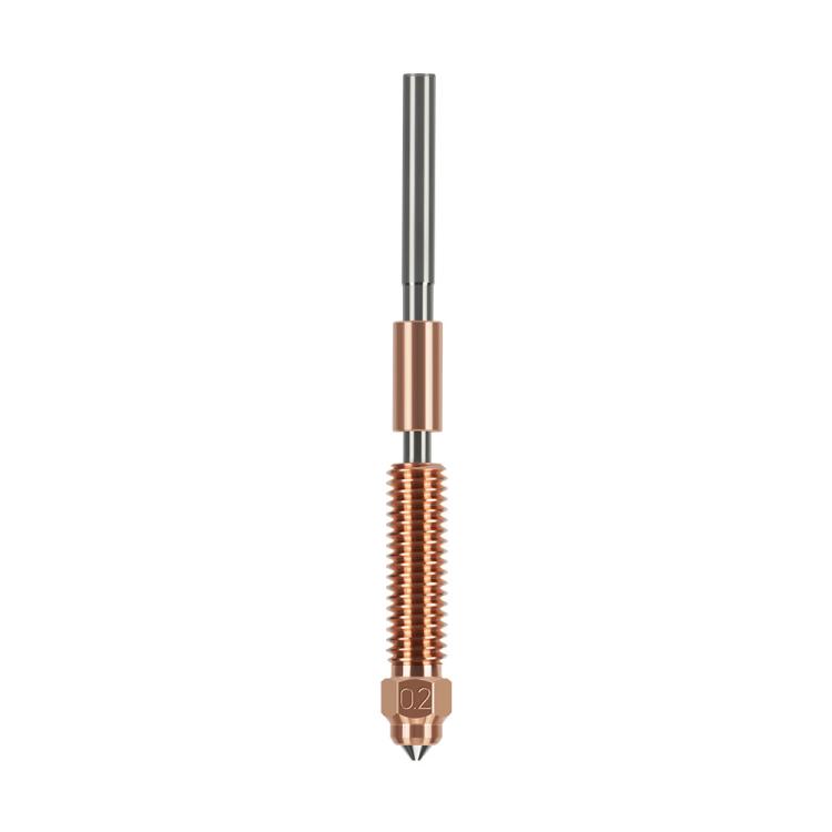 

1.75/0.2mm All-in-One Chrome Zirconium Copper Nozzle for Creality Ender-3 V3/K1C/K1 Max 3D Printers