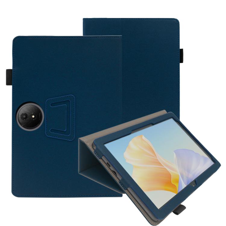 

For TCL Nxtpaper 11 Plus 11.5-Inch Skin Texture All Inclusive Leather Tablet Case(Deep Blue)