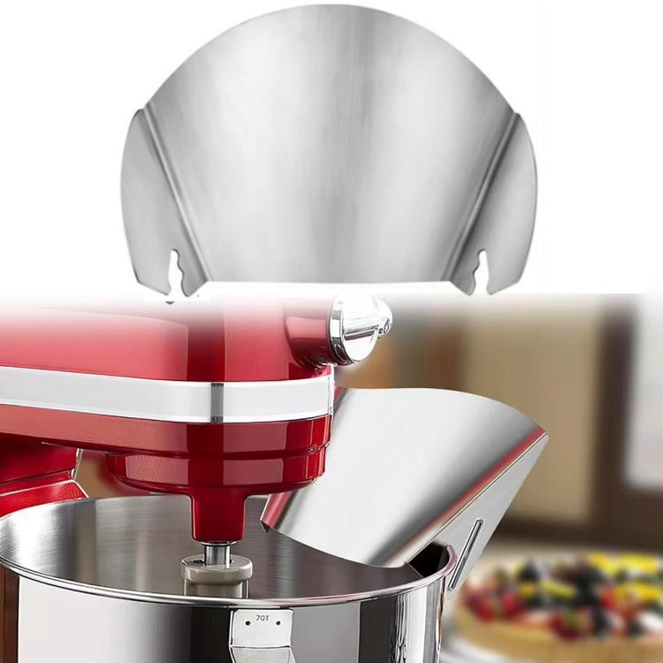 

For KitchenAid Stand Mixer Stainless Steel Pouring Shield Food Chute Cover Attachment