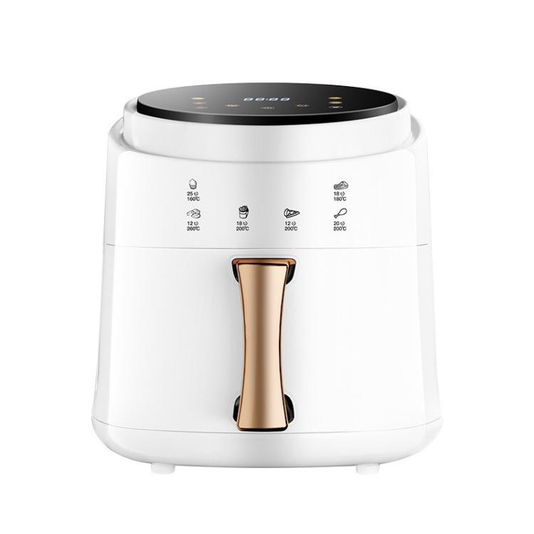 

8L Air Fryer Household Multi-Function Large Capacity Oil-Free Electric Fryer, Color: White EU Plug