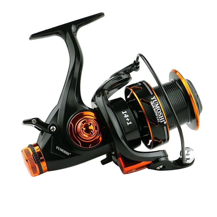 

YUMOSHI KV3000 Dual Brake Long Cast Fishing Reel with Metal Spool 5.2:1 Gear Ratio