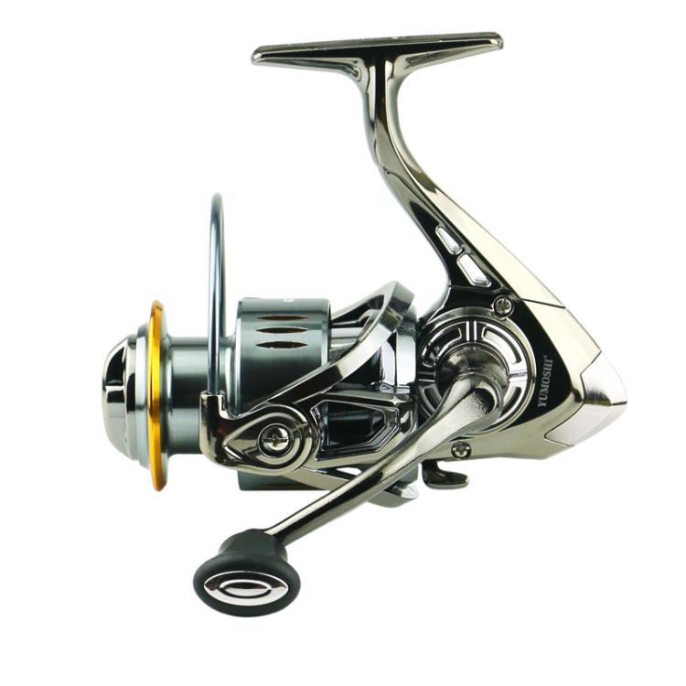 

YUMOSHI SJ2000 Seamless Saltwater Spinning Fishing Reel Full Metal Spool 5.2:1 Gear Ratio