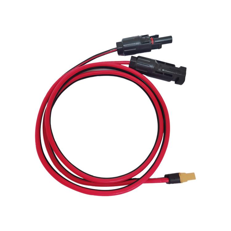 

12AWG XT60 Female to MC4 Solar Connector Cable Solar Panel Charging Cord 0.6m