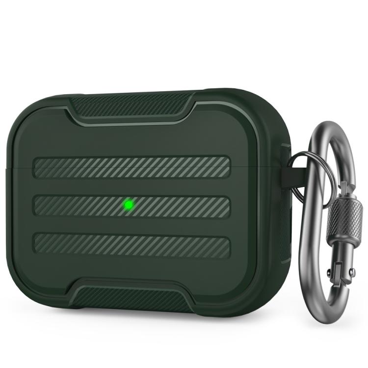 

For AirPods Pro AhaStyle PT115-PRO TPU Split Earphone Protector(Green)