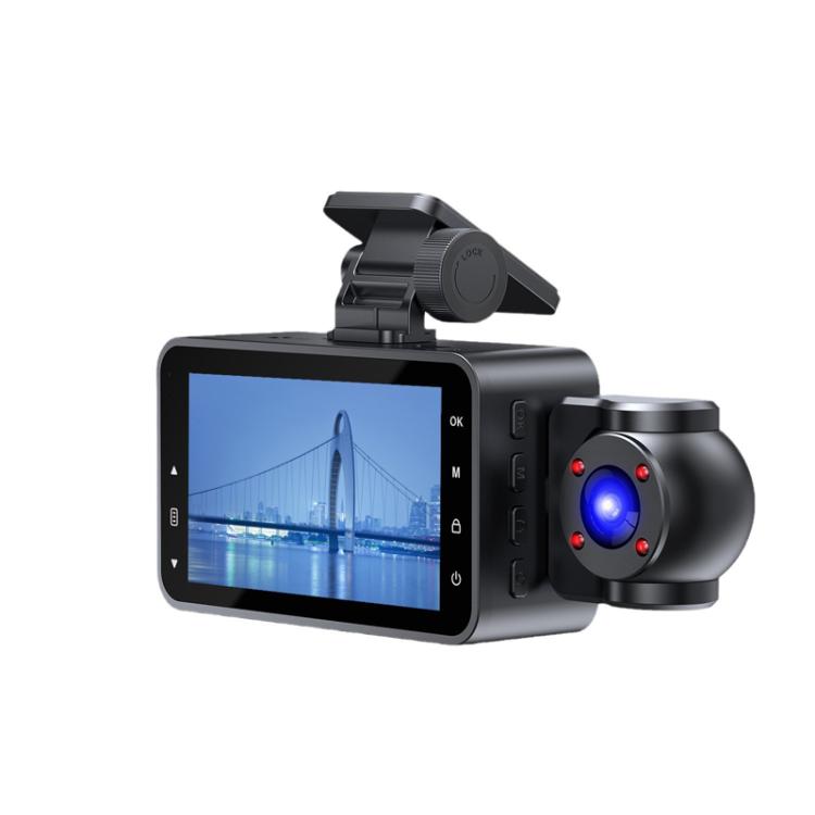 

1080P HD Infrared Night Vision XWIFI Interconnected Driving Recorder, Specification: Two-recording