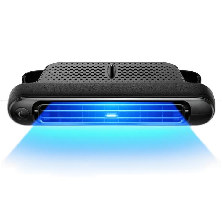 

Car Rear Seat USB Plug-in Dual Turbine Silent Bladeless Electric Fan(CF04 Black)