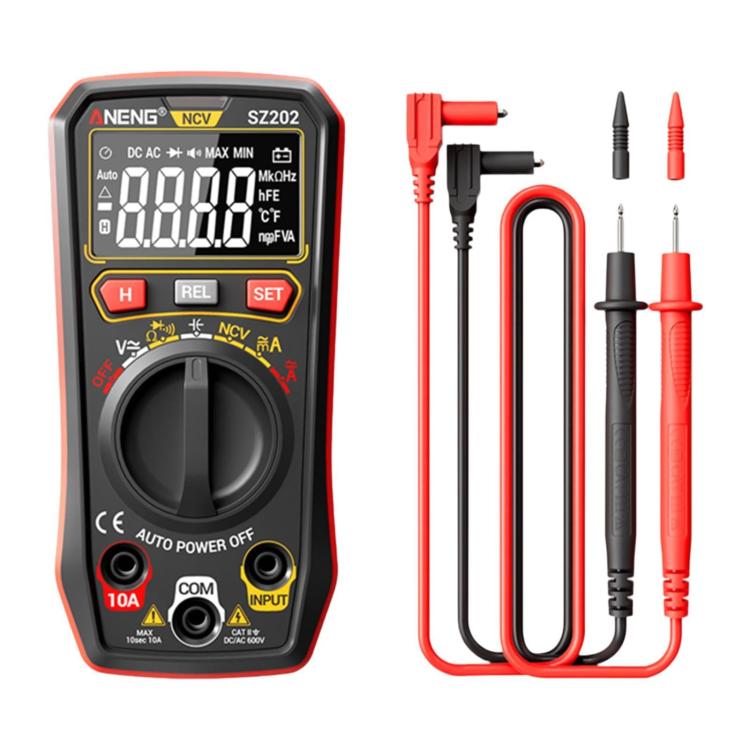 ANENG High-precision Maintenance Multi-function Digital Display Multimeter(Red)