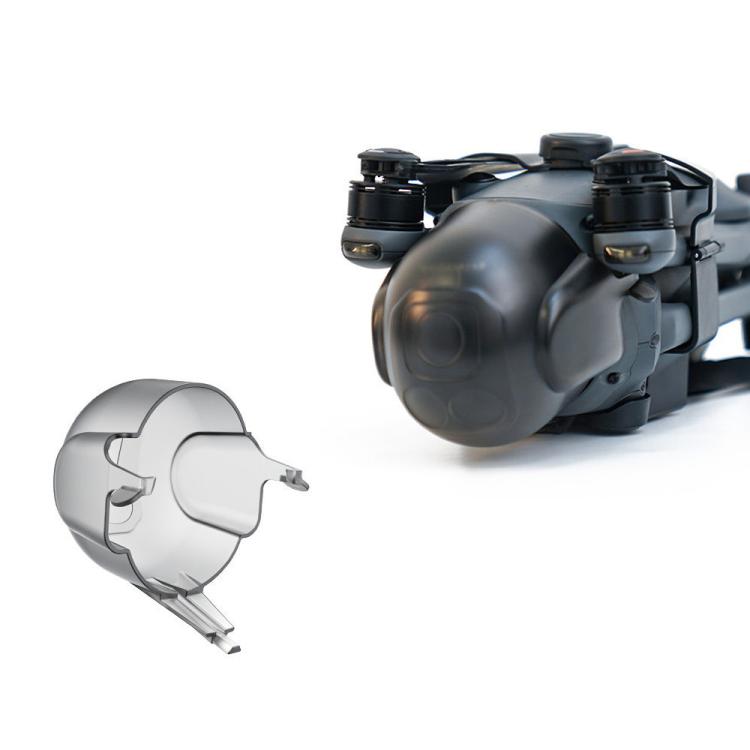 

For DJI Mavic 4 Pro CYNOVA Gimbal Lens Protective Cover Protector Lens Hood Cap(Transparent Black)