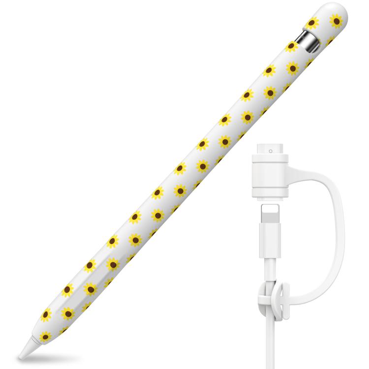 

For Apple Pencil 1 AhaStyle PT93-SF Lightweight Skin-Friendly Silicone Protective Case(White)