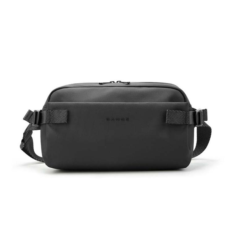 

BANGE BG-7837 Men Commuter Durable Waist Bag Single Shoulder Crossbody Bag(Black)