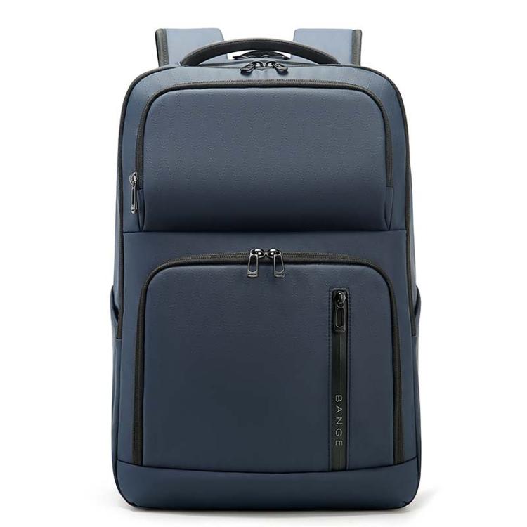 BANGE BG-7822 Large Capacity Multi Compartment Computer Backpack Student Schoolbag(Blue)
