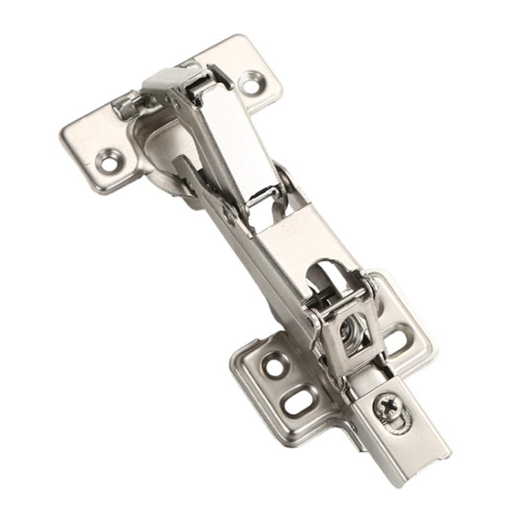 

165-degree Full-Cover Straight Arm Cabinet Door Hinges Hydraulic Damp Buffer Furniture Hinges