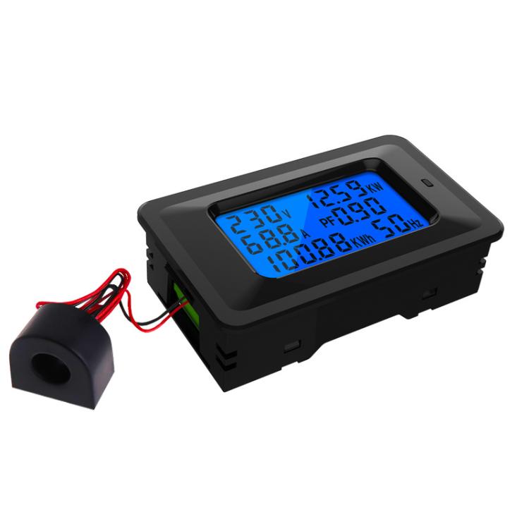 

Multifunctional Electric Meter AC Digital Voltage Frequency Monitor, Specification: AC 20A 4400W