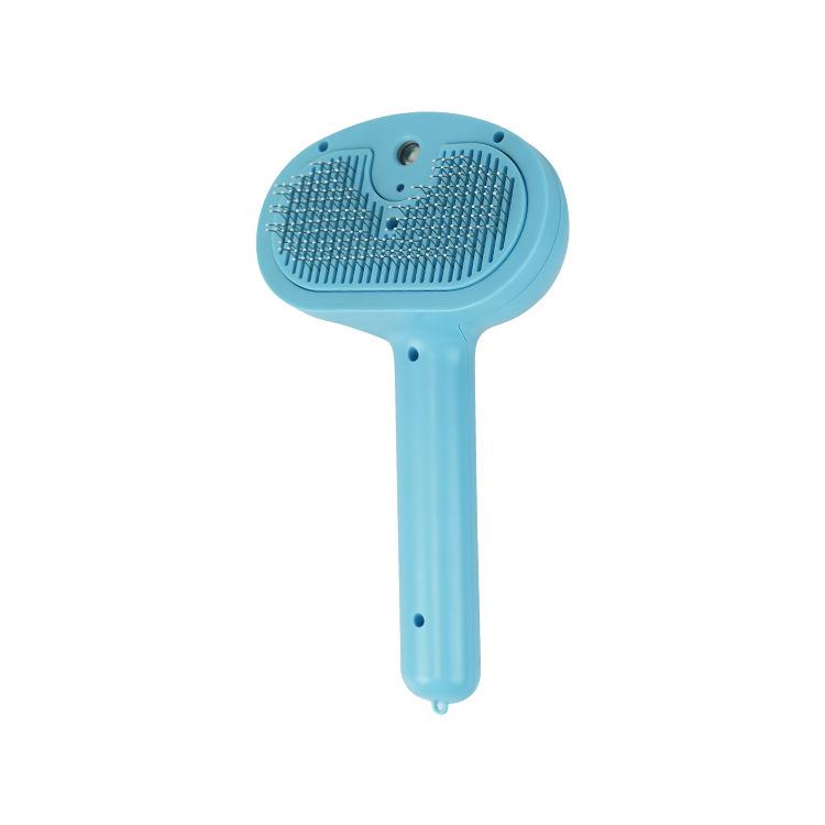

Pet Blue Light Antibacterial Spray Massage Knot Comb(Blue)