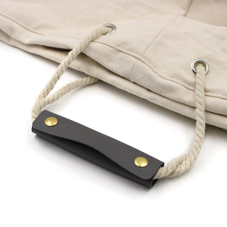 

Luggage Handle Protective Leather Cover Anti Chafing Shoulder Strap Leather Pad Luggage Telescopic Rod Leather Cover(Black)
