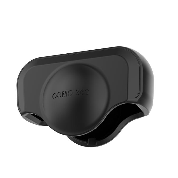

For DJI Osmo 360 Action Camera CYNOVA Silicone Lens Cap Shockproof Anti-Scratch Protective Case(Black)