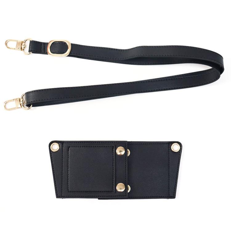 

For 500/750/800ml Cup Slouchable Single Shoulder Leather Cup Cover(Black)
