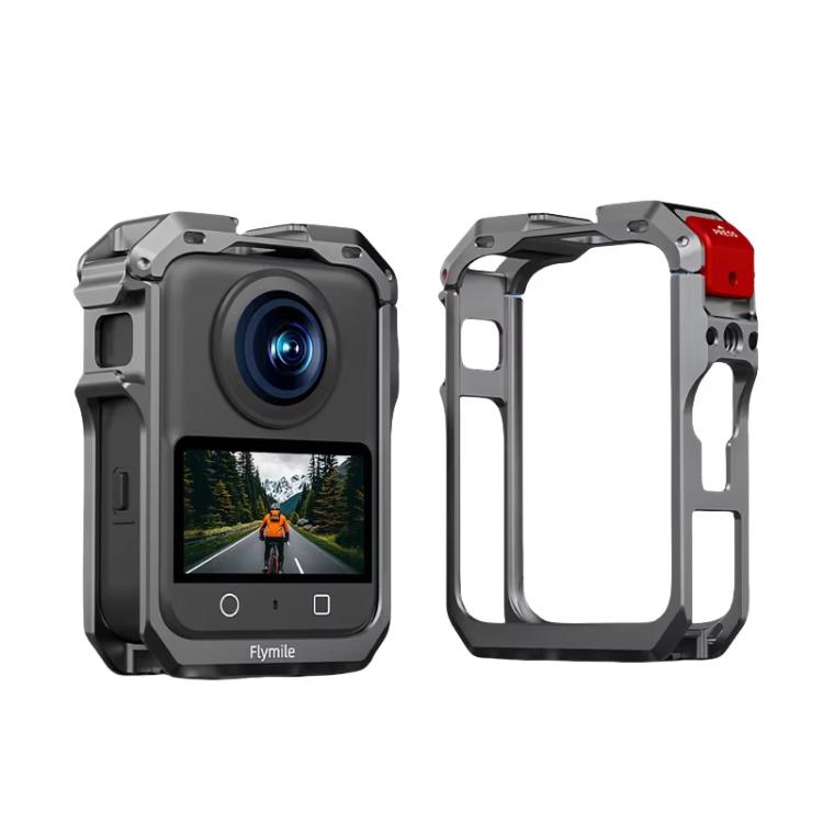 

For DJI Osmo 360 Flymile Dual Cold Shoe Metal Quick-Release Cage With Lens C(FLY042_2)