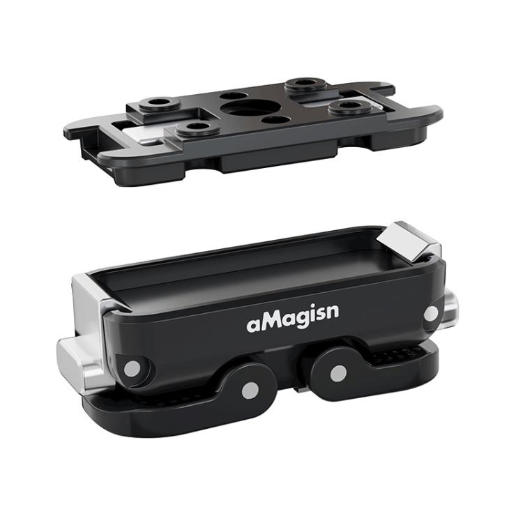 

aMagisn Magnetic Quick Release Adapter for GoPro HERO13/12/11/10/9/8/11 Mini/MAX 2-in-1 Kit