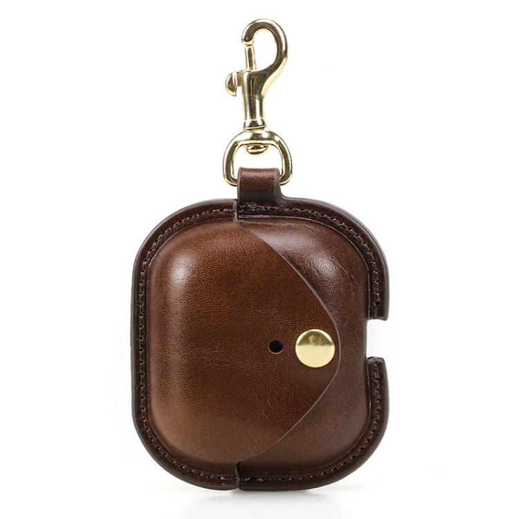 

For Galaxy Buds3 CONTACTS FAMILY CF1208 Earphone Case Full Coverage Anti Drop Protective Case(Coffee)