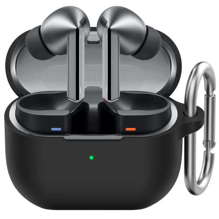 

For Galaxy Buds3 / 3 Pro AhaStyle WG158 Silicone Protection Case(Black)
