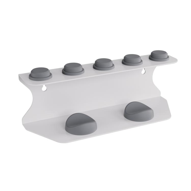 

For Dyson Curling Irons Punch-free Storage Hair Dryer Storage Racks(White)