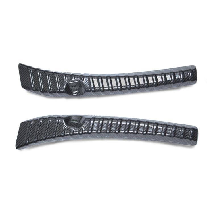 

For Tesla Model 3 Highland Stainless Steel Trunk Sill Guard, Color: Carbon Fiber Texture