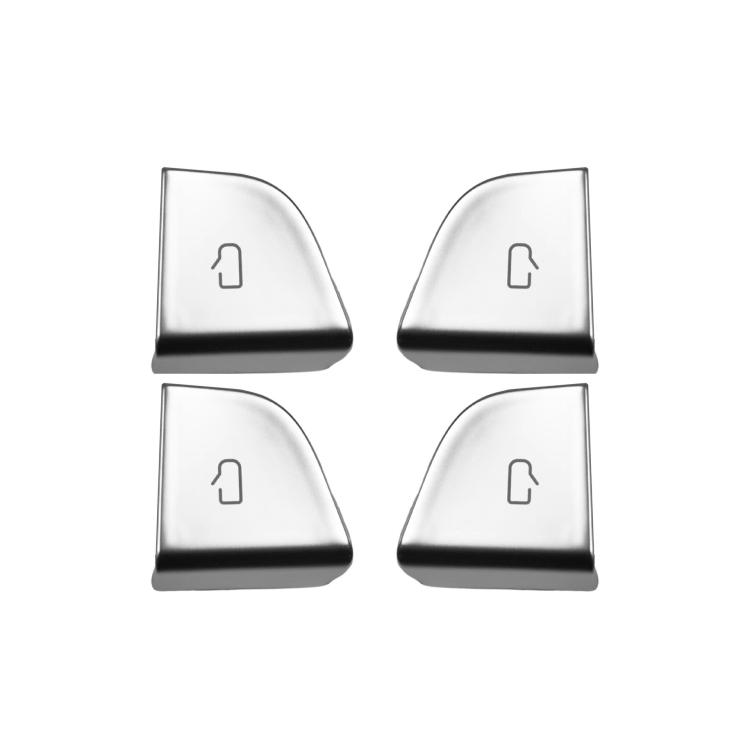 

For Tesla Model 3 Highland Door Button Protective Patch(Silver)