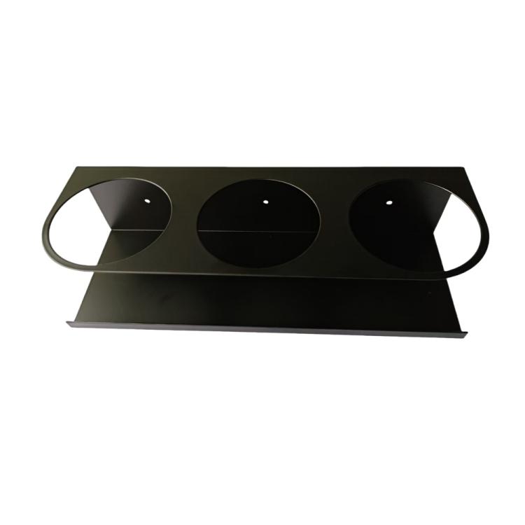 

1pc Wall-Mounted Water Bottle Storage Rack