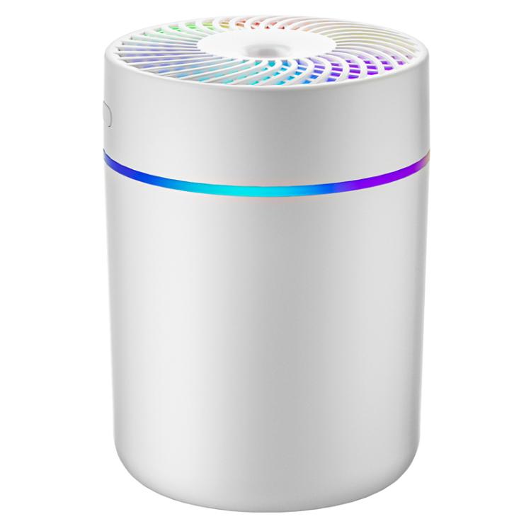 

WT31 Car Ambient Light Humidifier USB Household Silent Air Atomizer(White)