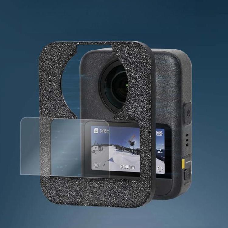 

For DJI Osmo 360 Camera Screen Protector Installation Kit Alignment Tool + Tempered Glass Film Set(Black)