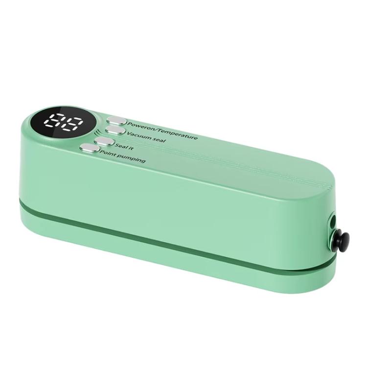 

Wireless Automatic Vacuum Sealer Machine Portable Food Preservation Plastic Sealing Vacuum Machine(Green)