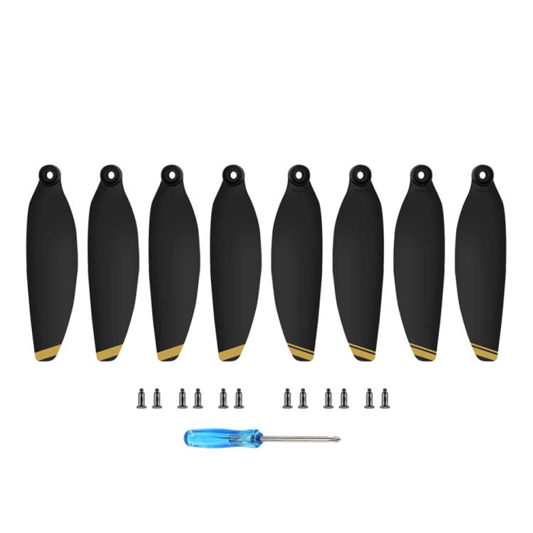 

For DJI Mini 2 / Mini 2 SE Propellers 4726F Replacement Blades 2pairs Gold Edge