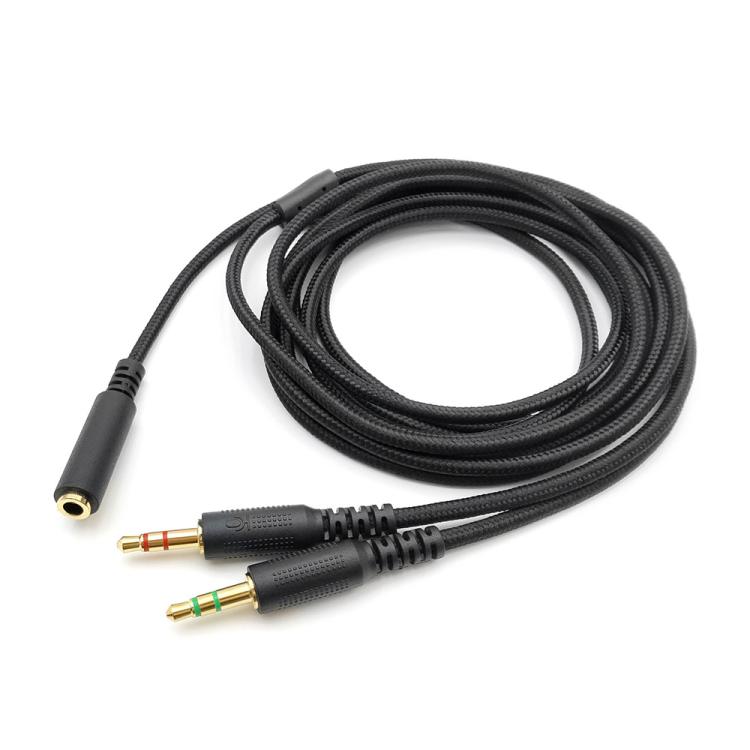 For Razer Kraken V2 Male To Female In Extension Cable