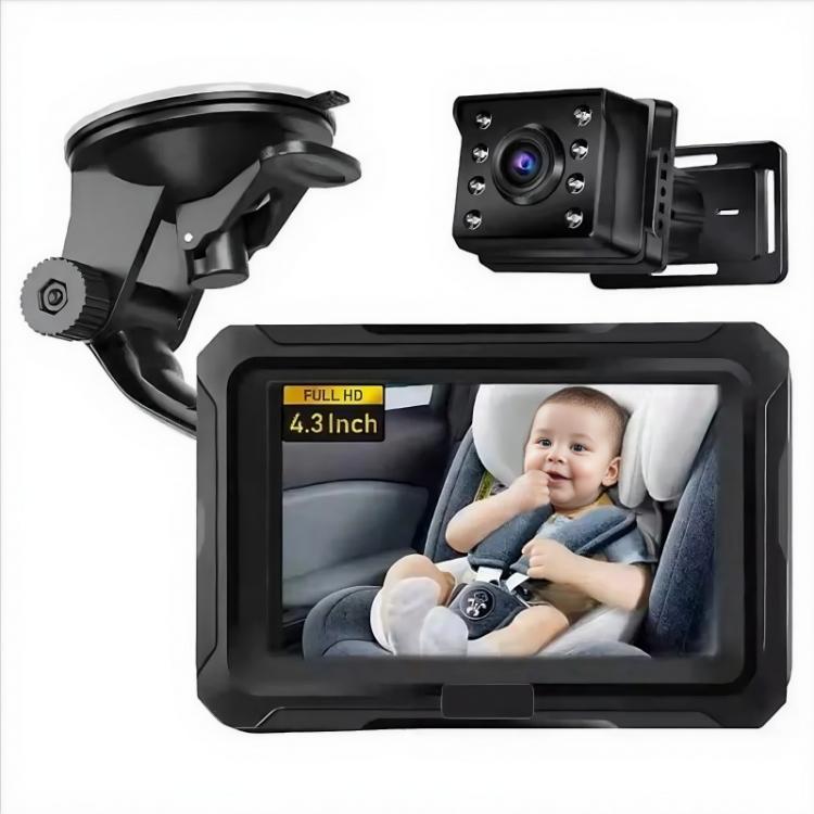 

4.3 inch HD 1080P Car Baby Monitor(With USB)